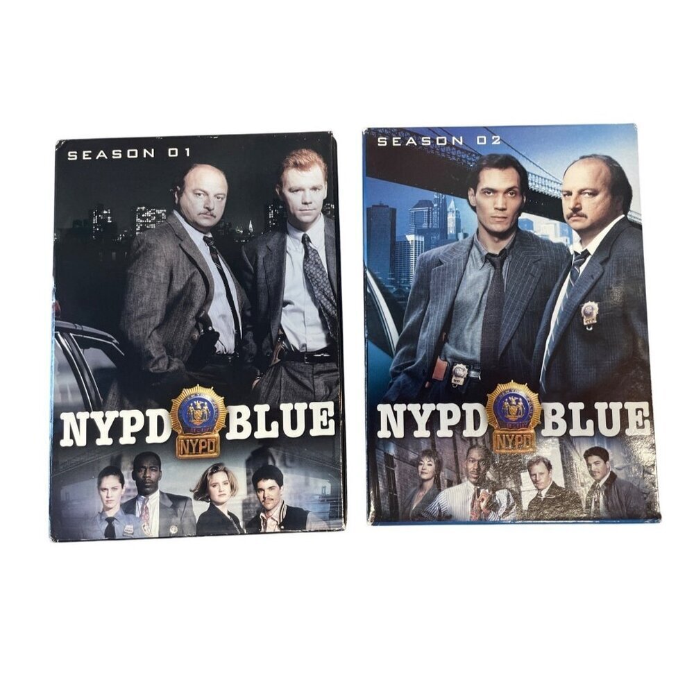 NYPD Blue Seasons‎ 1 & 2 DVD Box Set Special Features New York Police Stories